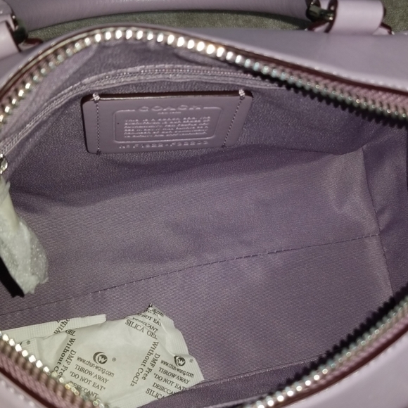 Coach F32203 Leather Mini Bennett Satchel NWT - Picture 6 of 8